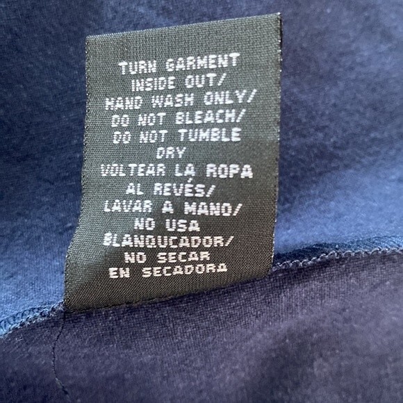 Marée Pour Tio V-Neck Ruffle Trim Short Sleeve Knee Length Dress Viscose Linen - Picture 12 of 15